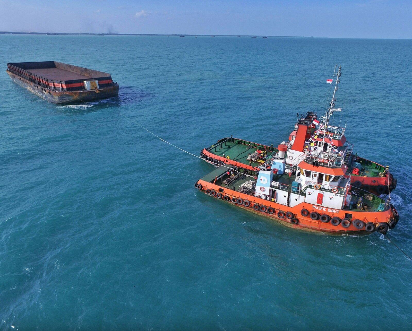 Kapal TugBoat dan Tongkang